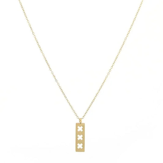 Adam necklace - goud