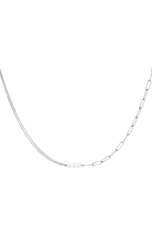Fien necklace - zilver