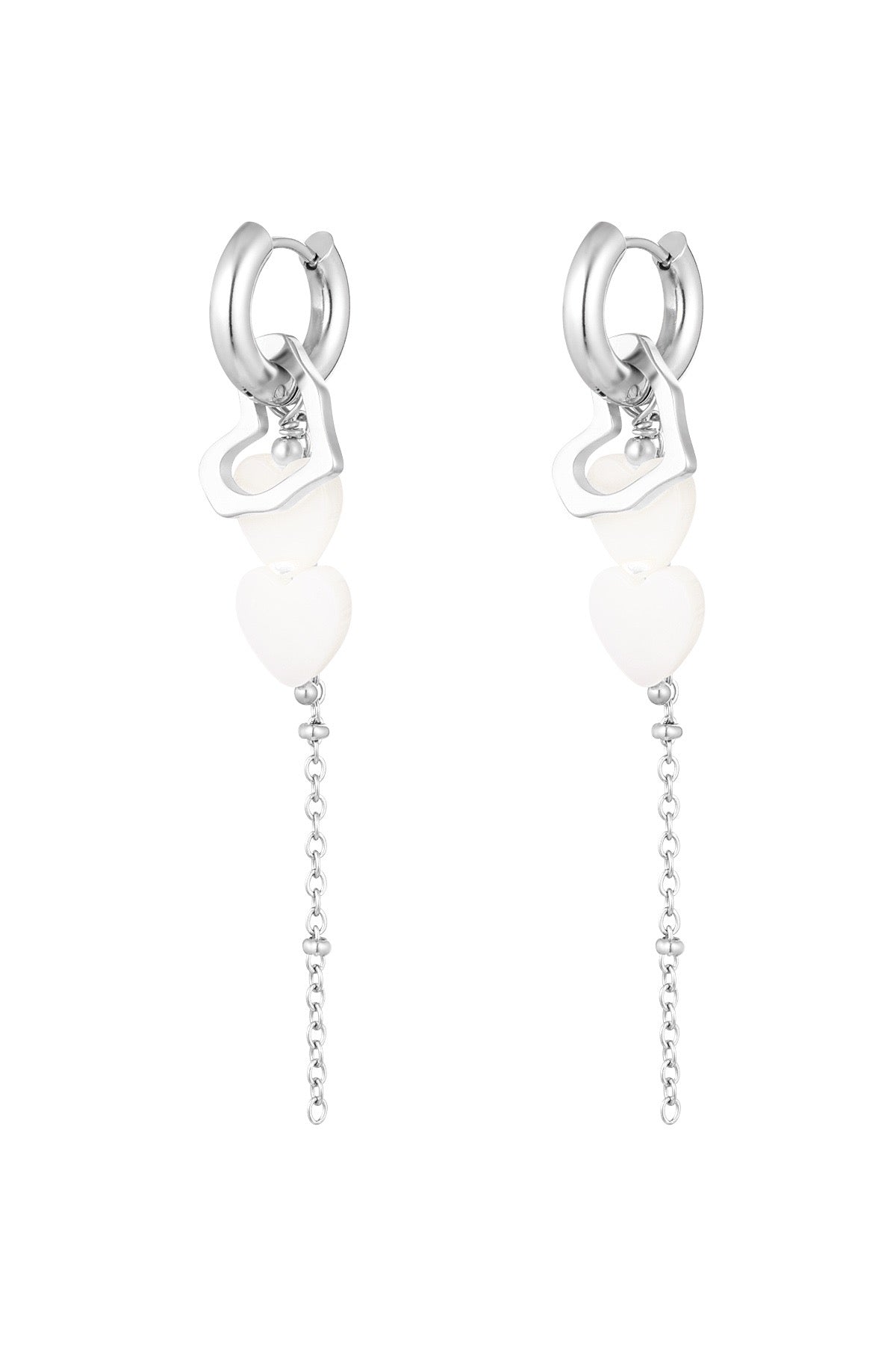 Stockholm earrings - silver