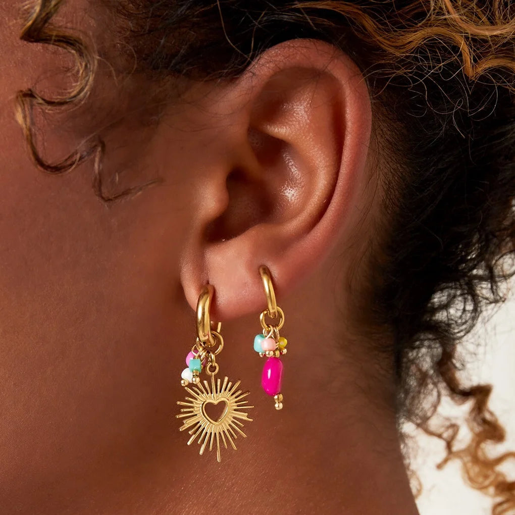 Veerle earrings - goud