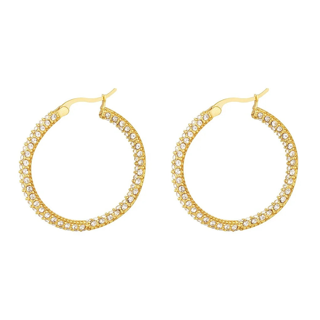 Glamor earrings - gold