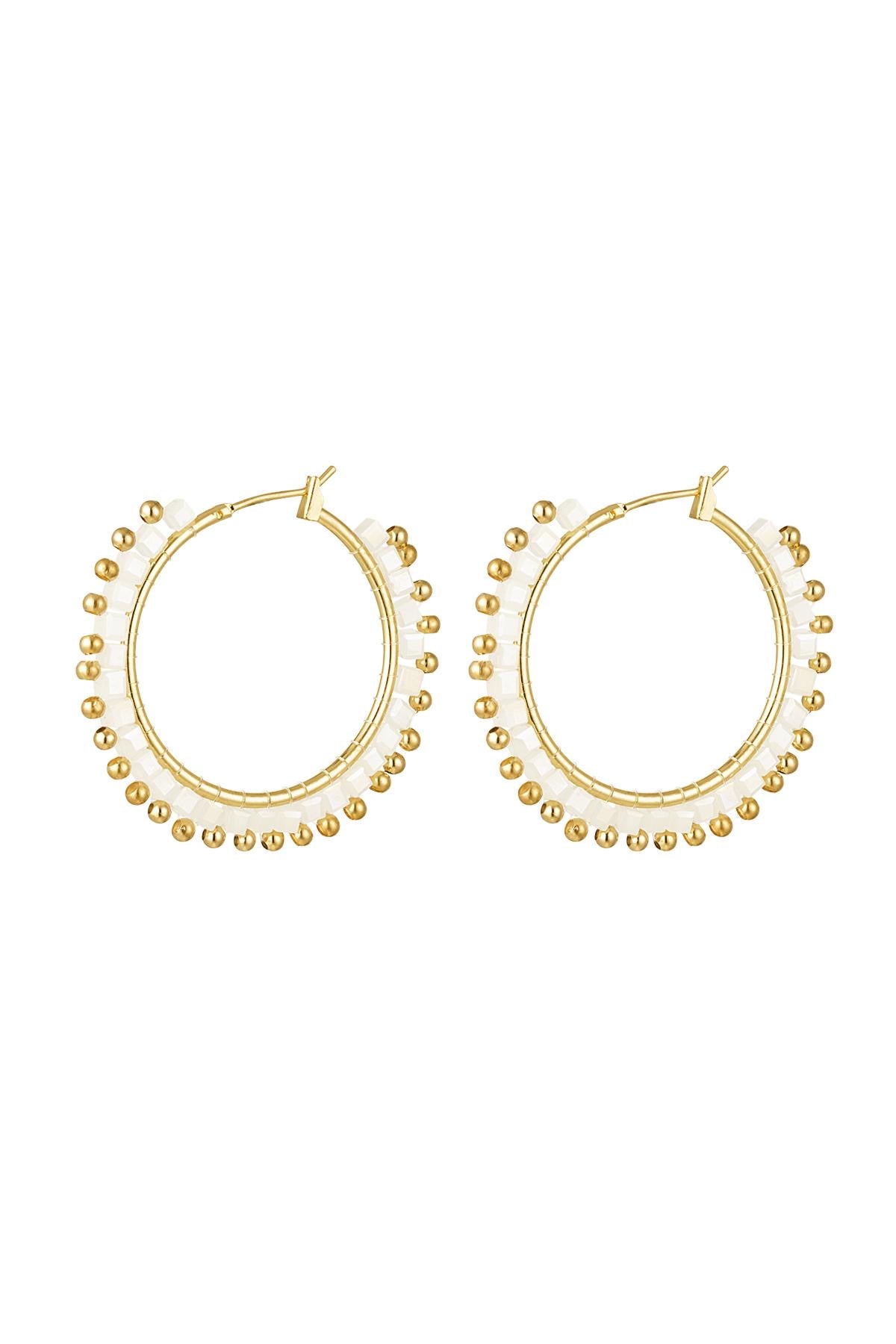 Costa Rica earrings - gold