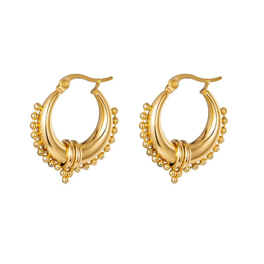 Lien earrings - goud