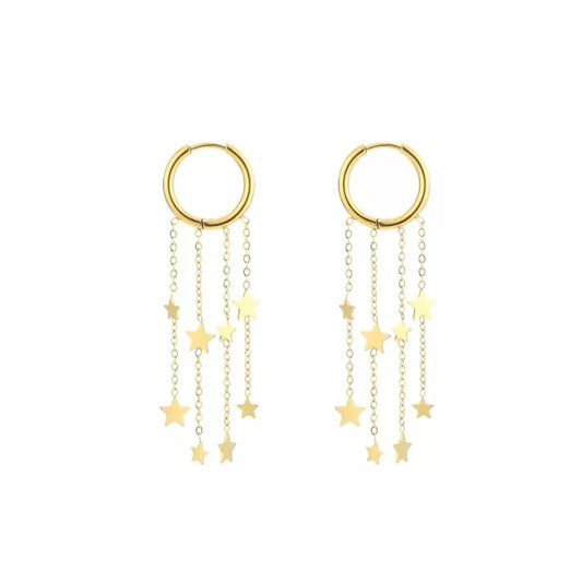 loua earrings - gold