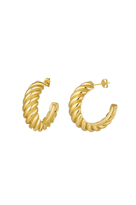 iconic earrings - goud