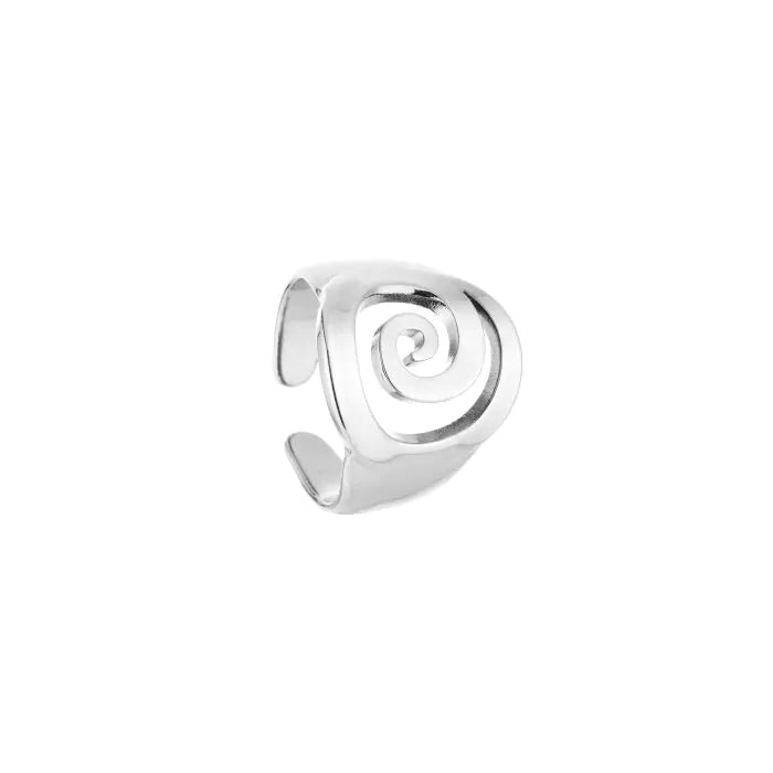 jet ring - zilver