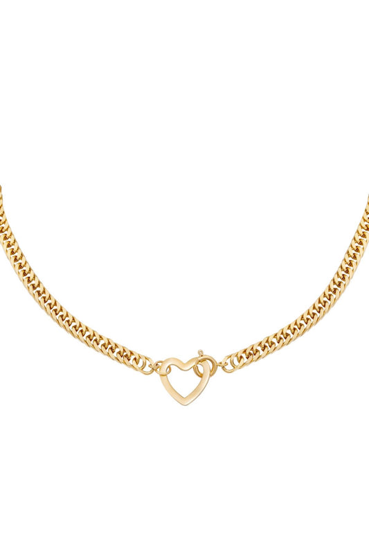 lovely necklace - gold