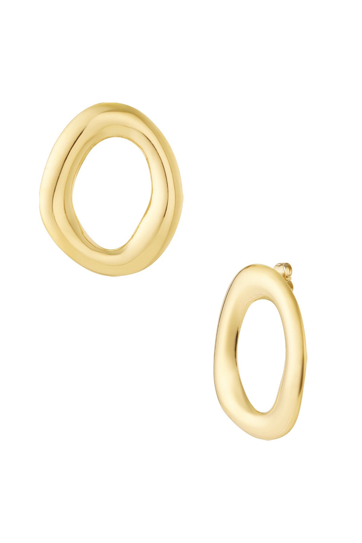 Bold earrings - goud