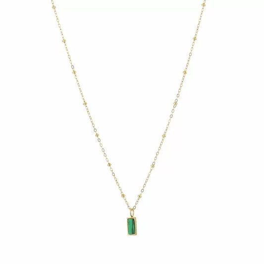 Juna necklace - green