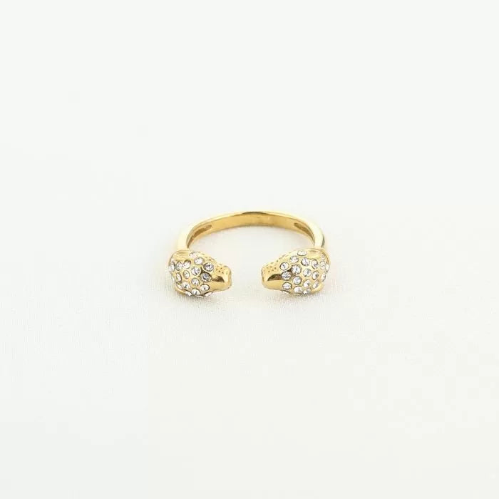 serpent ring - gold