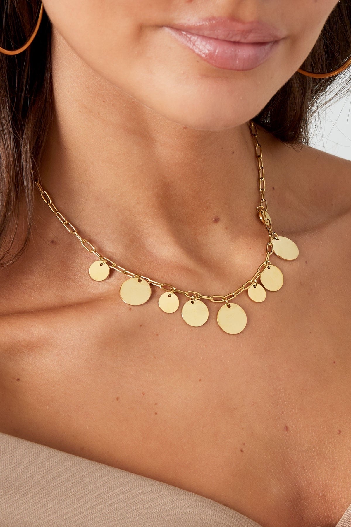 Florence necklace - goud