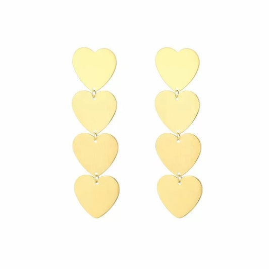 soof earrings - gold