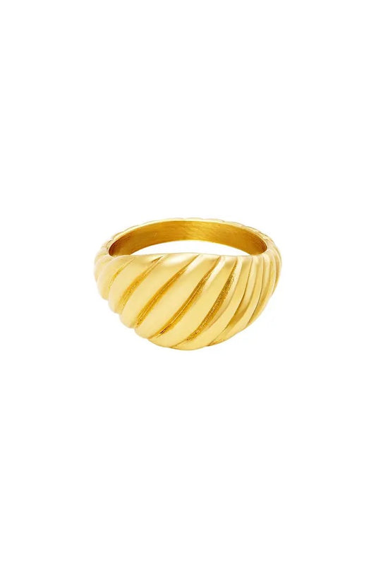 Baguette ring - gold