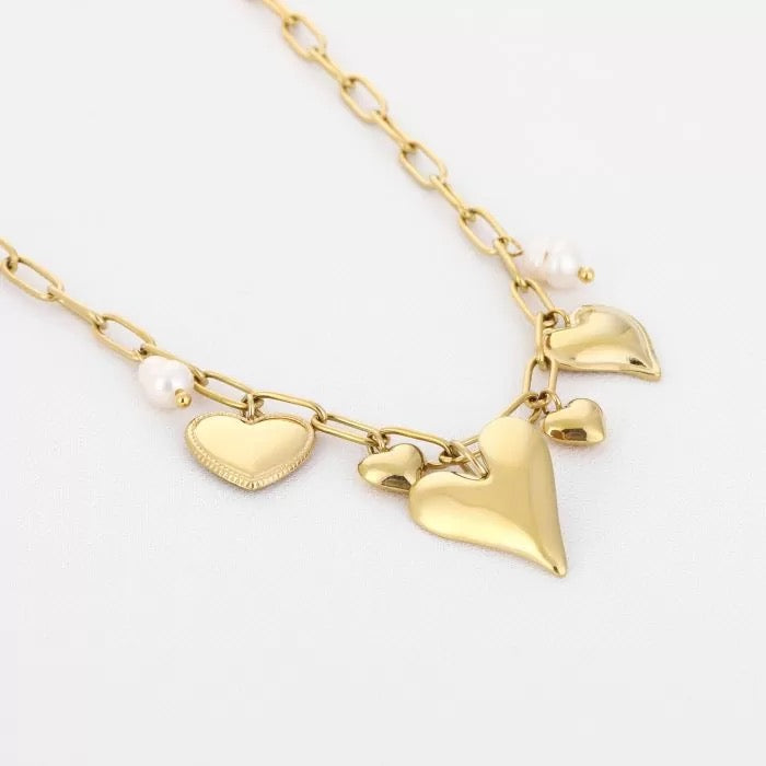 lovely necklace - goud