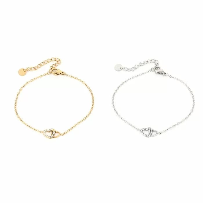 mia bracelet set - goud and zilver