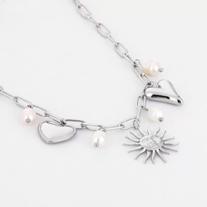 saar necklace - zilver