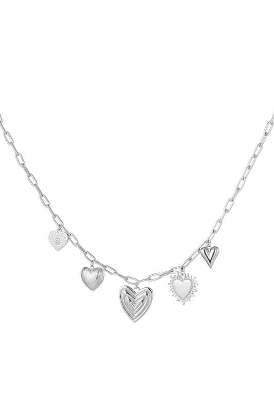 Iza necklace - zilver