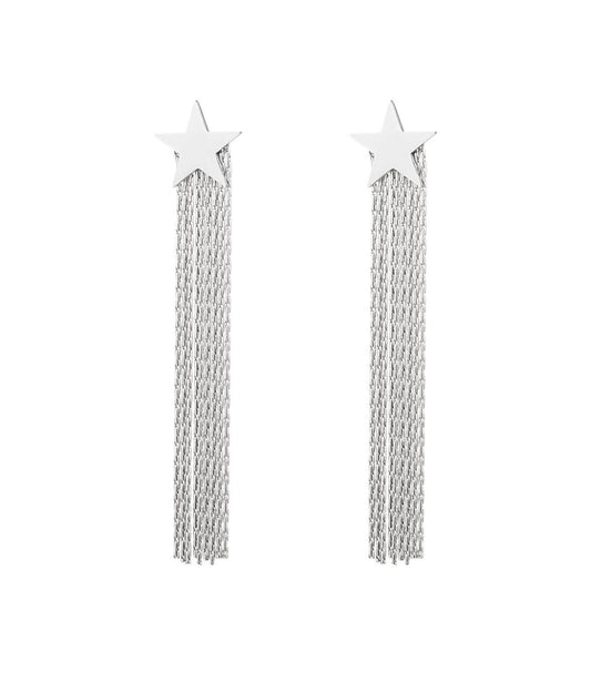 Eva earrings - silver