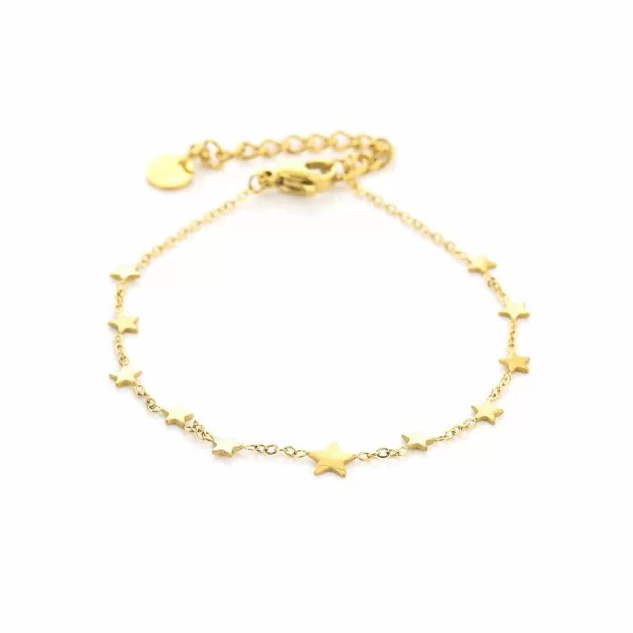 Star bracelet - gold