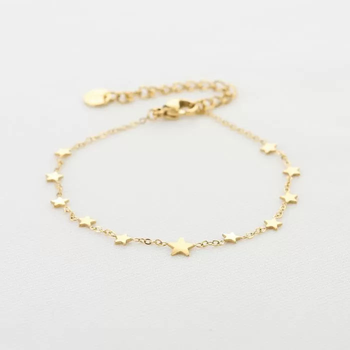 Star bracelet - gold