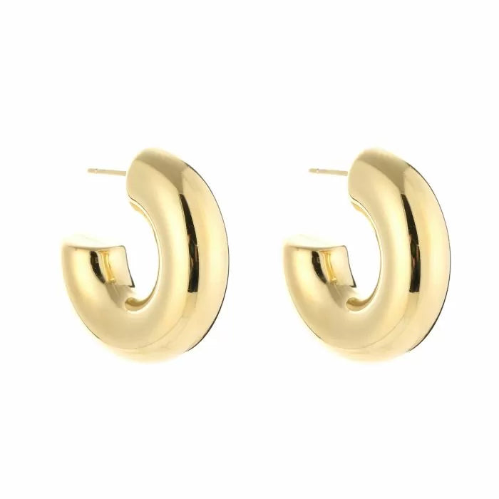 Classy hoops - gold