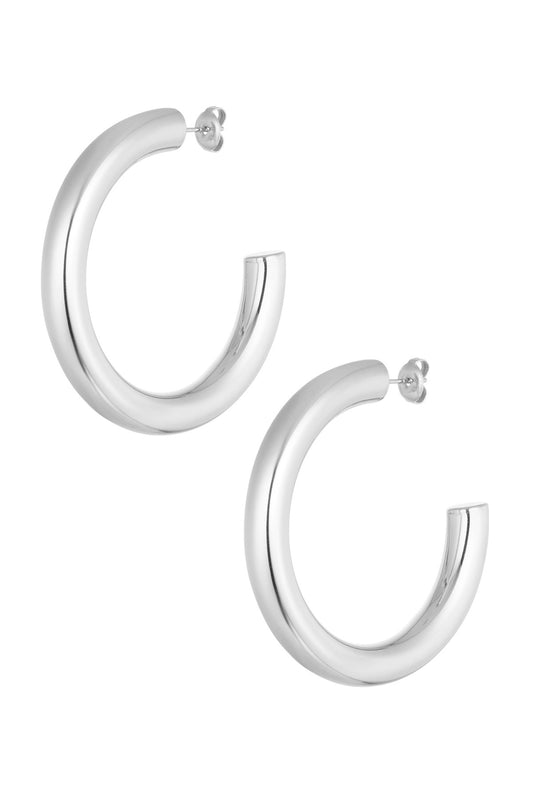 Noor earrings - silver