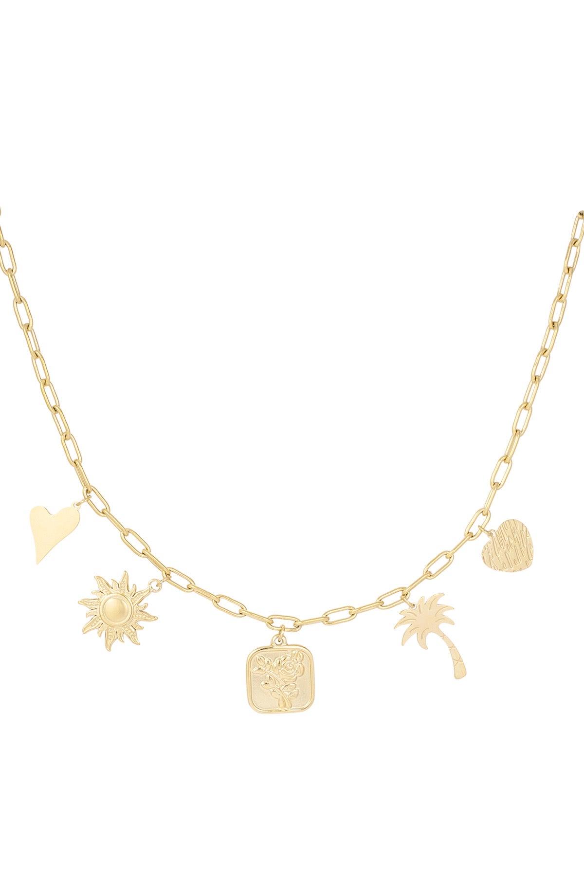 Liz necklace - goud