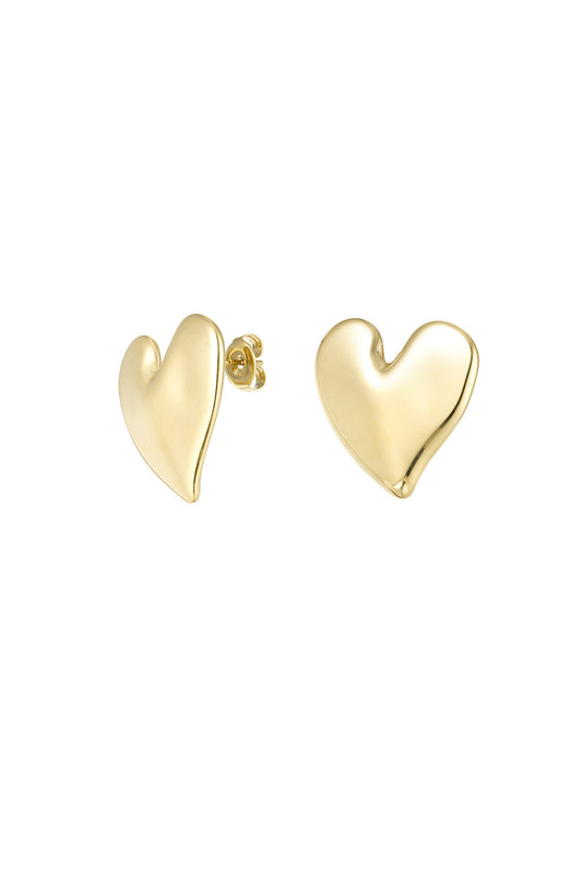 Love first earrings - goud