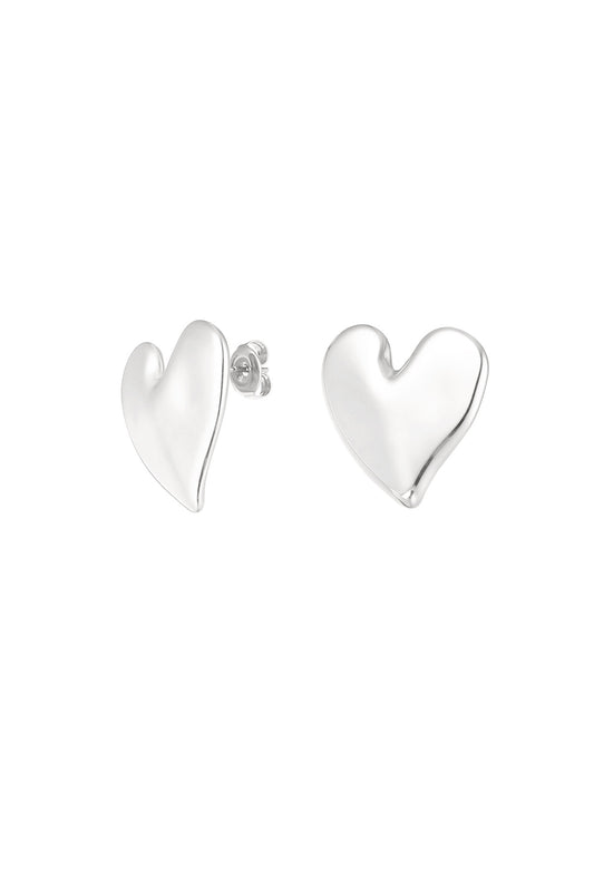 Love first earrings - zilver