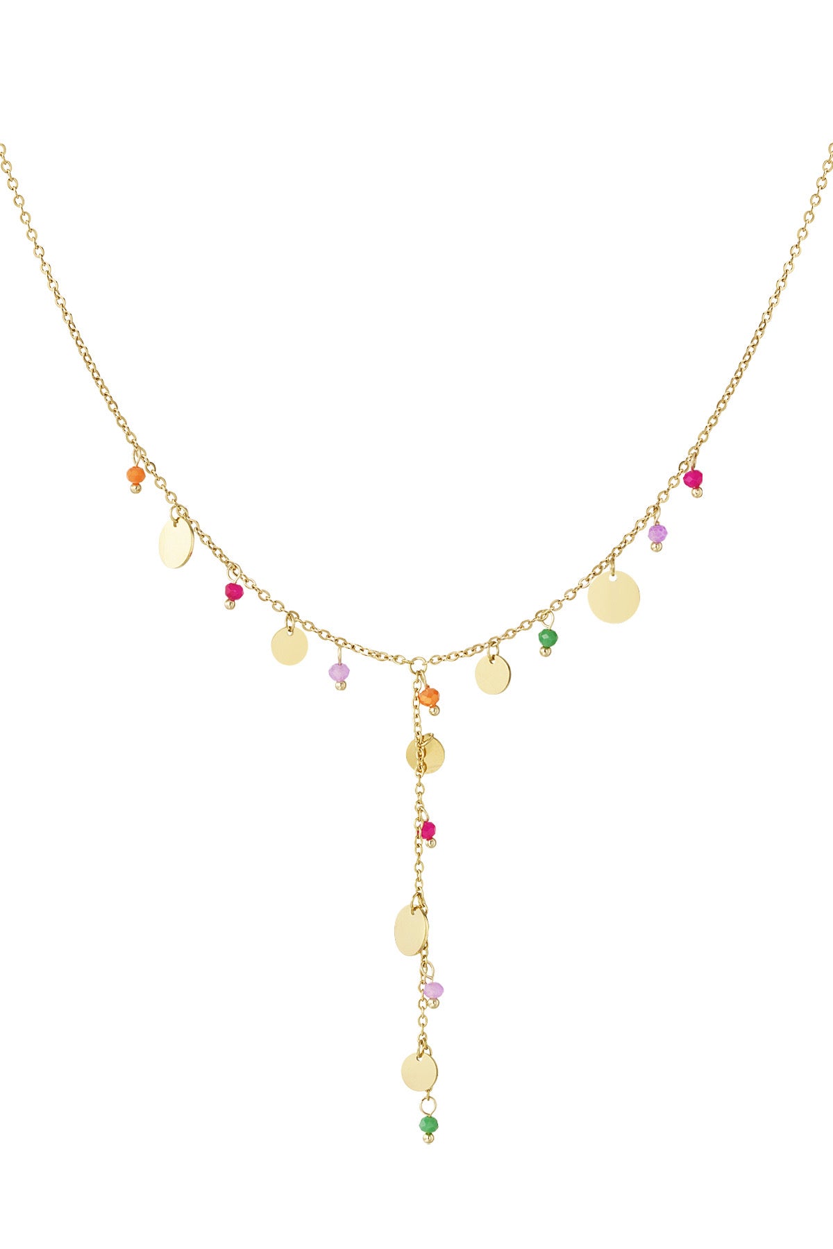 Summer loving necklace - goud