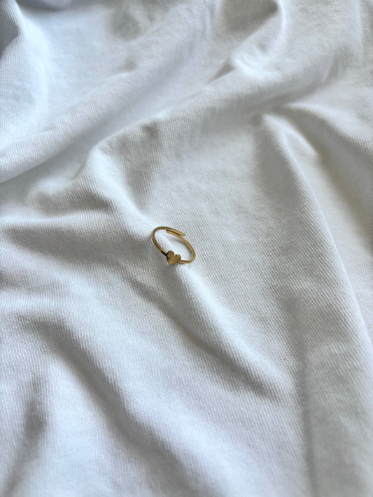 hartjes ring - goud - 1022