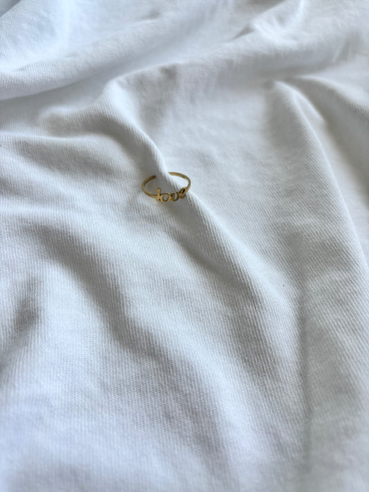love ring - goud - 1023
