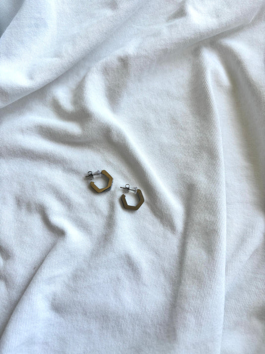 silver hoops - zilver - 1026