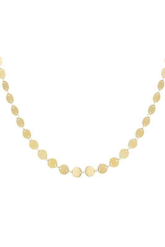 valentine necklace - goud