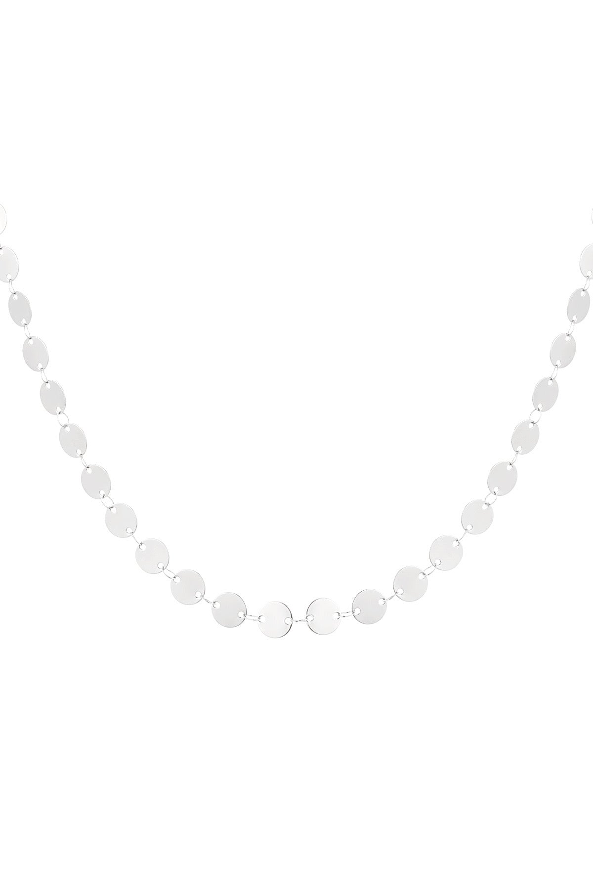 valentine necklace - zilver