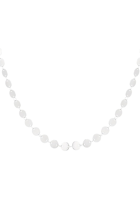 valentine necklace - zilver