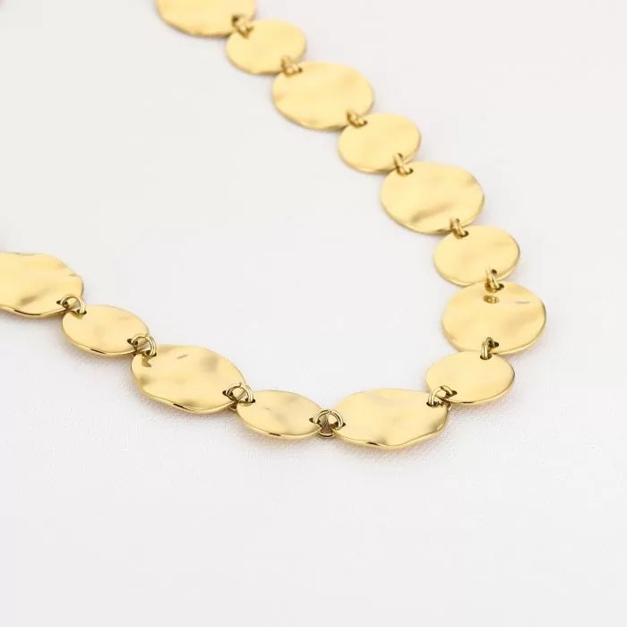 statement necklace - goud