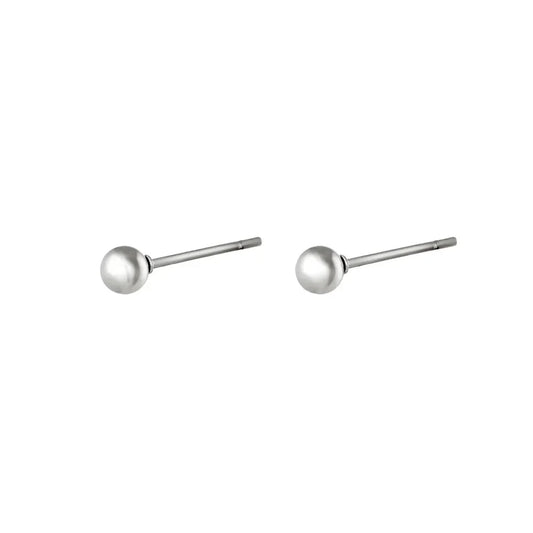 Dots earrings - silver