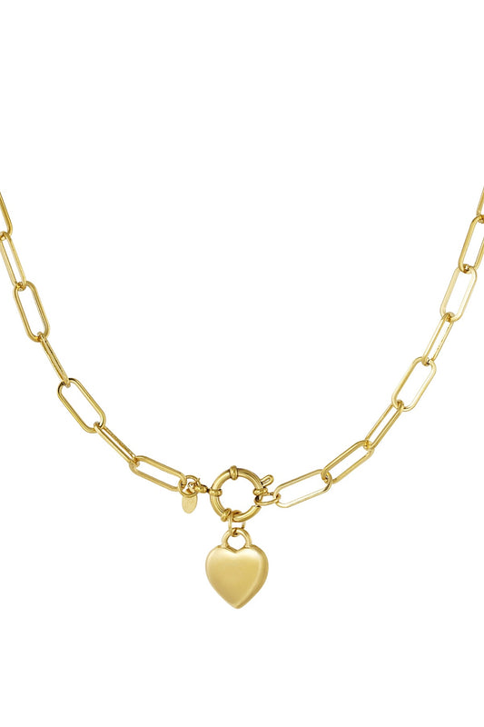 July necklace - gold