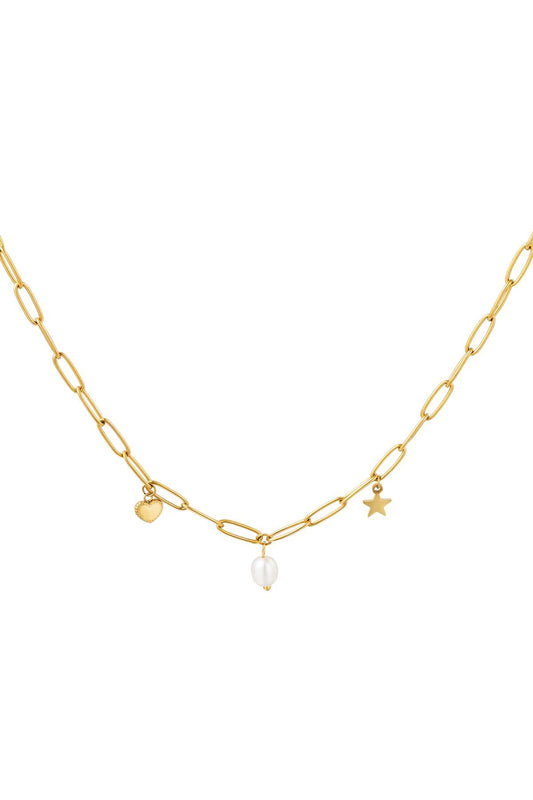 Sanne necklace - goud