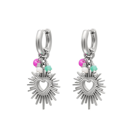Veerle earrings - silver