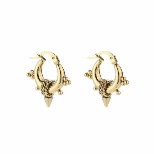 Bora bora earrings - gold