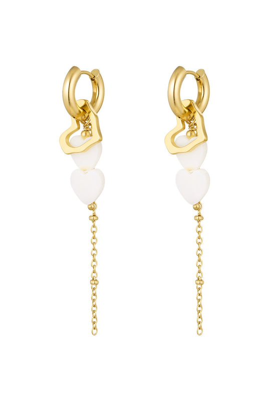 Stockholm earrings - gold