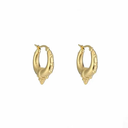 Bali hoops - small - gold