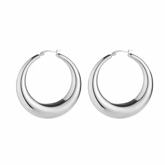 Kyara hoops - zilver