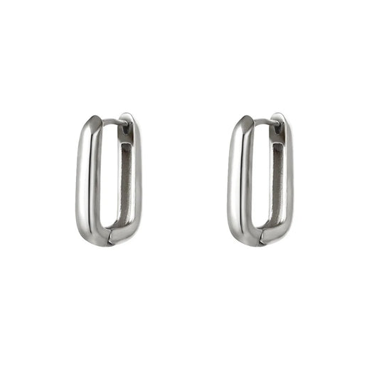 Janne earrings - small - silver