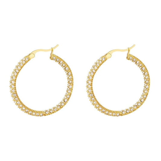 Glamor earrings - gold